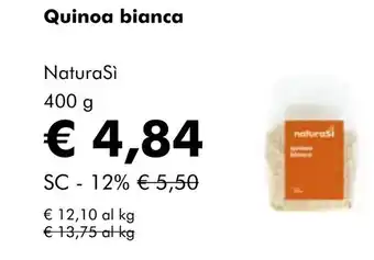NaturaSí Quinoa bianca oferta