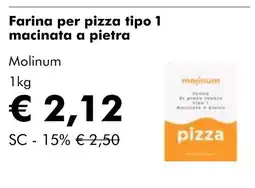 NaturaSí Farina per pizza tipo 1 macinata a pietra oferta