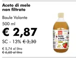 NaturaSí Aceto di mele non filtrato oferta