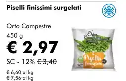 NaturaSí Piselli finissimi surgelati oferta