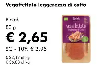 NaturaSí Vegaffettato leggerezza di cotto oferta