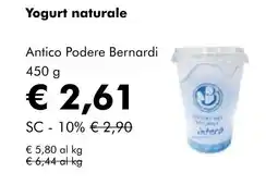 NaturaSí Yogurt naturale oferta