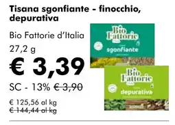 NaturaSí Tisana sgonfiante - finocchio, depurativa oferta