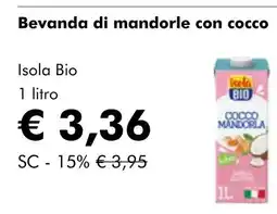 NaturaSí Bevanda di mandorle con cocco oferta