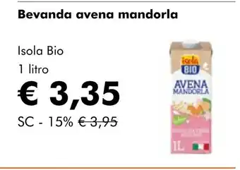 NaturaSí Bevanda avena mandorla oferta
