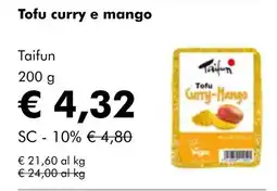 NaturaSí Tofu curry e mango oferta