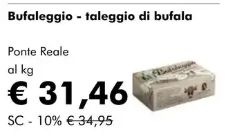 NaturaSí Bufaleggio-taleggio di bufala oferta
