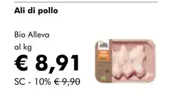 NaturaSí Ali di pollo oferta