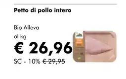 NaturaSí Petto di pollo intero oferta