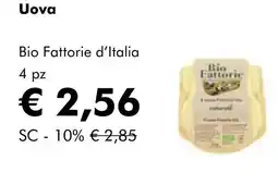 NaturaSí Uova Bio Fattorie d'Italia oferta