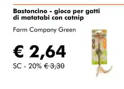 NaturaSí Bastoncino - gioco per gatti di matatabi con catnip oferta