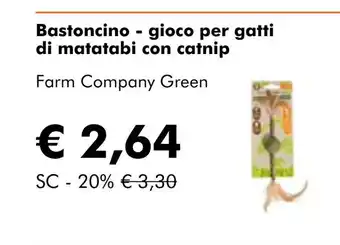 NaturaSí Bastoncino - gioco per gatti di matatabi con catnip oferta