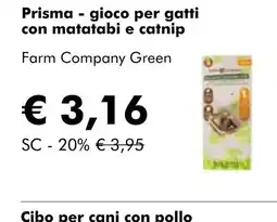 NaturaSí Prisma - gioco per gatti con matatabi e catnip oferta