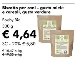 NaturaSí Biscotto per cani - gusto miele e cereali, gusto verdure oferta