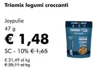 NaturaSí Triomix legumi croccanti oferta