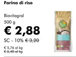 NaturaSí Farina di riso oferta