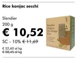 NaturaSí Rice konjac secchi oferta