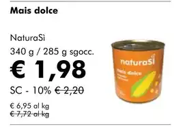 NaturaSí Mais dolce oferta