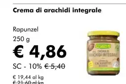 NaturaSí Crema di arachidi integrale oferta