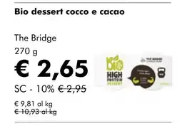 NaturaSí Bio dessert cocco e cacao oferta