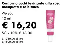 NaturaSí Contorno occhi levigante alla rosa mosqueta e tè bianco oferta