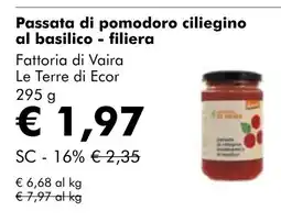 NaturaSí Passata di pomodoro ciliegino oferta
