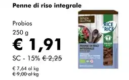 NaturaSí Penne di riso integrale oferta