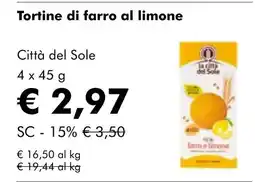 NaturaSí Tortine di farro al limone oferta