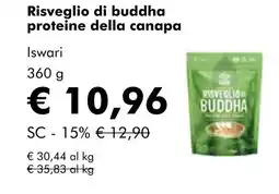 NaturaSí Risveglio di buddha proteine della canapa oferta