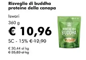 NaturaSí Risveglio di buddha proteine della canapa oferta