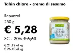 NaturaSí Tahin chiaro crema di sesamo oferta