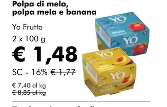 NaturaSí Polpa di mela polpa mela e banana oferta