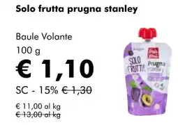 NaturaSí Solo frutta prugna stanley oferta