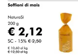 NaturaSí Soffioni di mais oferta