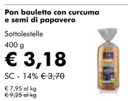 NaturaSí Pan bauletto con curcuma e semi di papavero oferta