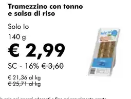 NaturaSí Tramezzino con tonno e salsa di riso oferta