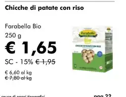 NaturaSí Chicche di patate con riso oferta