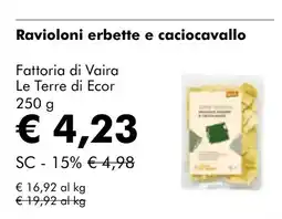 NaturaSí Ravioloni erbette e caciocavallo oferta