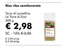 NaturaSí Riso ribe semilavorato oferta