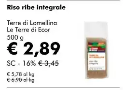 NaturaSí Riso ribe integrale oferta