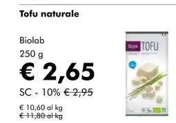 NaturaSí Tofu naturale oferta