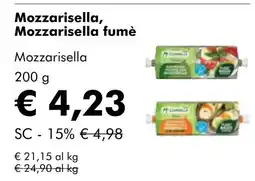 NaturaSí Mozzarisella, Mozzarisella fumè oferta