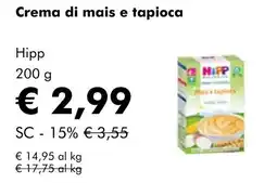 NaturaSí Crema di mais e tapioca oferta