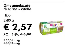 NaturaSí Omogeneizzato di carne vitello oferta