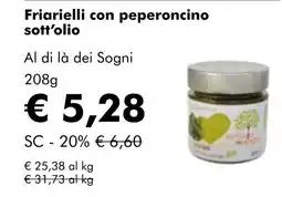 NaturaSí Friarielli con peperoncino sott'olio oferta