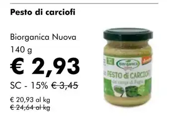 NaturaSí Pesto di carciofi oferta