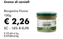 NaturaSí Crema di carciofi oferta