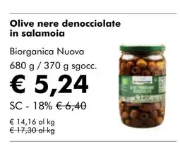 NaturaSí Olive nere denocciolate in salamoia oferta