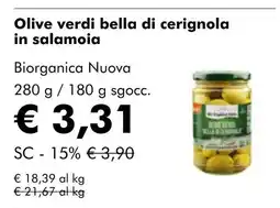 NaturaSí Olive verdi bella di cerignola in salamoia oferta