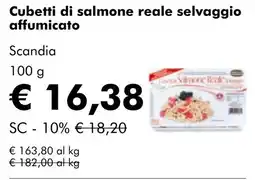 NaturaSí Cubetti di salmone reale selvaggio oferta